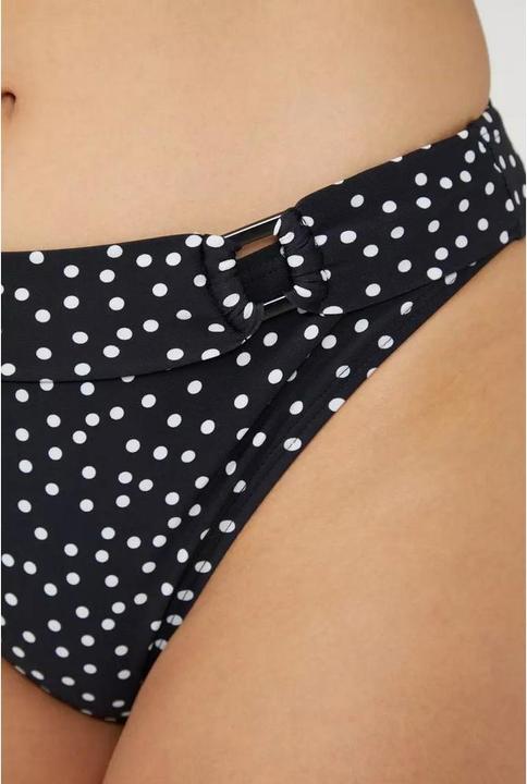 Actual product image Universal Textiles Womens/Ladies Spotted Ring Detail Bikini Bottoms
