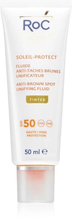 Roc Soleil-Protect Tinted Anti-Brown Spot Unifying Fluid Spf50 - 50 Ml (Sonnencreme Gesicht, SPF 50, 50 ml)