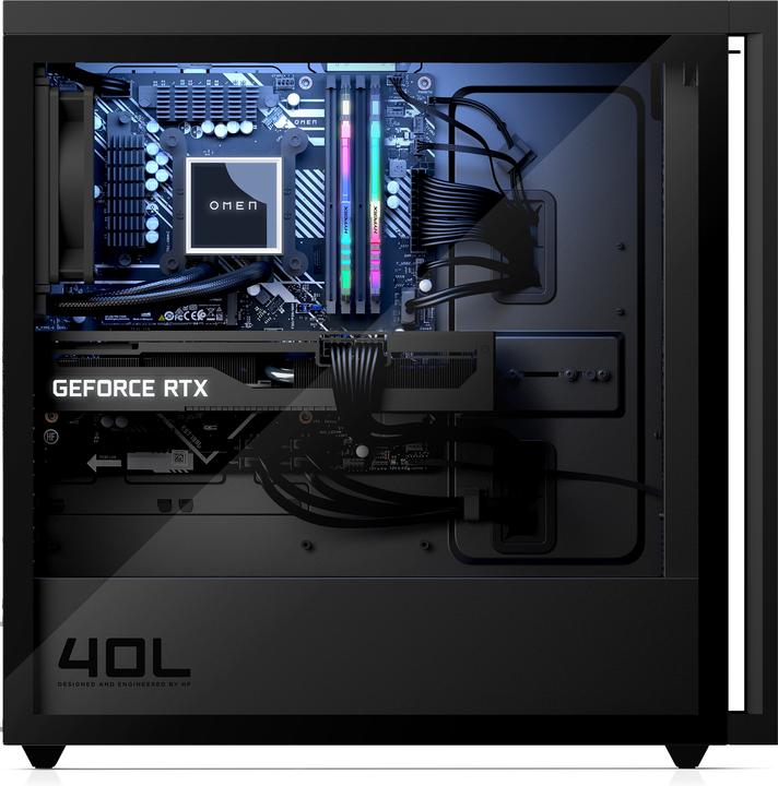 Produktbild HP Omen 40L GT21-1016ng Gaming-PC (AMD Ryzen 7 7800X3D, 32 GB, 1000 GB, GeForce RTX 4070 Ti Super)