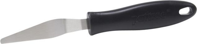 Patisse Couteau à palette courbé acier inoxydable poignée plastique 25 cm