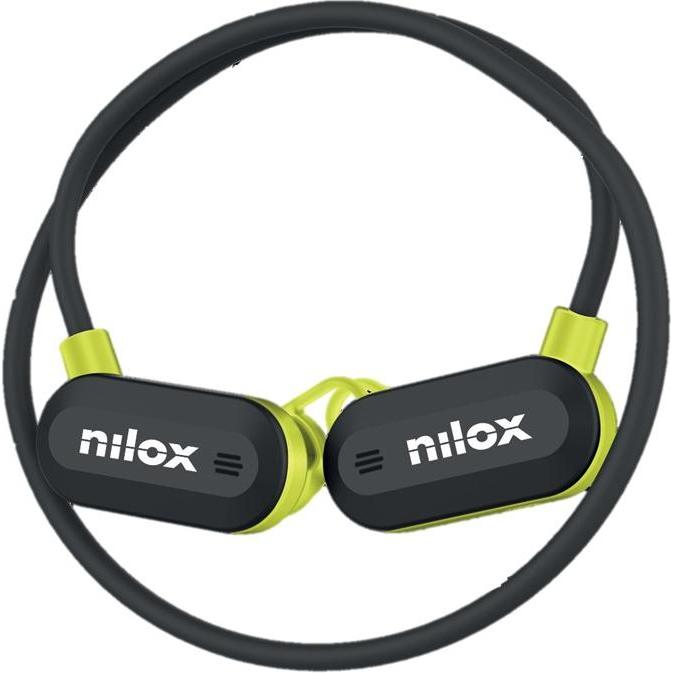 Nilox AIRTUNES Sports Earphones (Kabellos) (NXTWAIRTUNESBK)