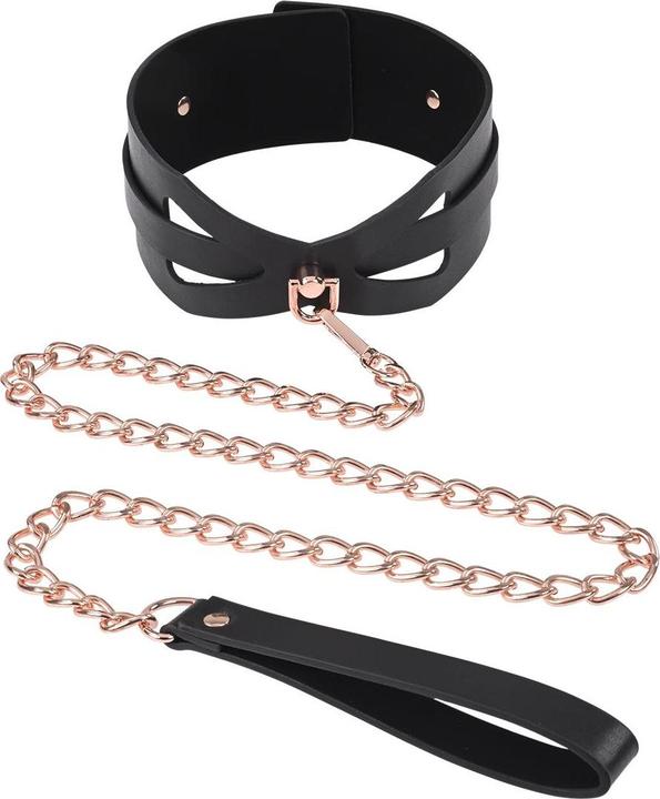 Produktbild Sportsheets Sex And Mischief Brat Collar And Leash Sexalsbänder Black 90 cm