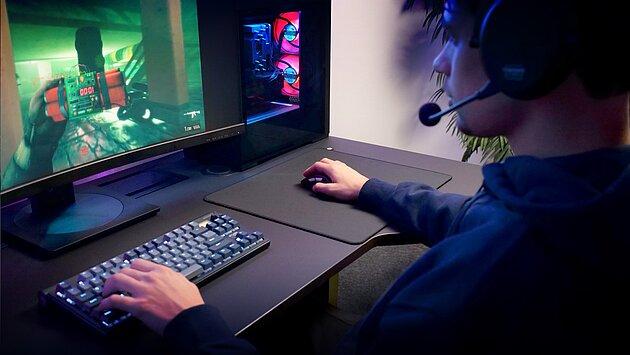 Produktbild CHERRY XTRFY GP7 black Mousepad (L)