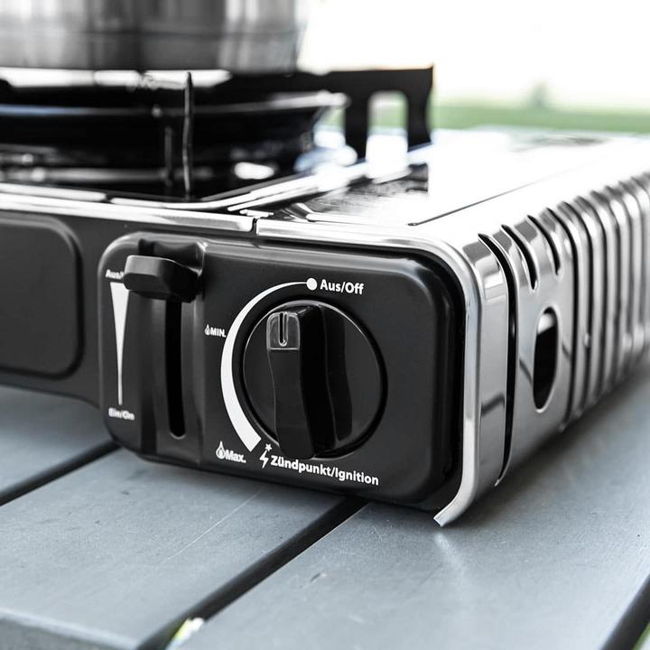 Produktbild MediaShop Camping Gaskocher inkl. Transportkoffer