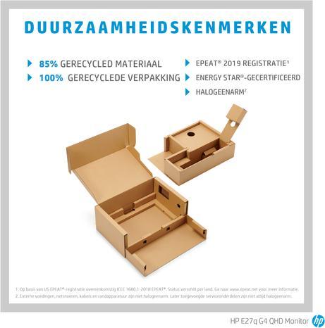Productafbeelding HP E27Q G4 (2560 x 1440 pixels, 27")