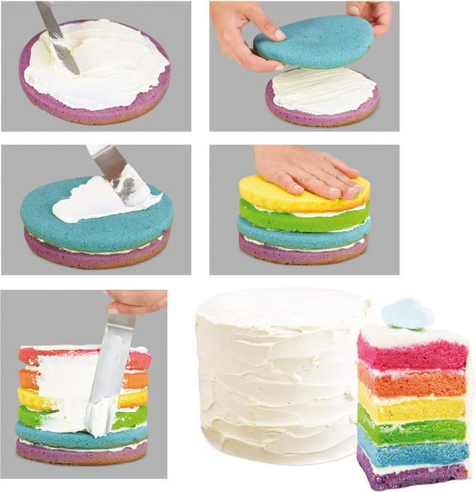 Immagine prodotto ScrapCooking Kit Torta Arcobaleno (110 ml)