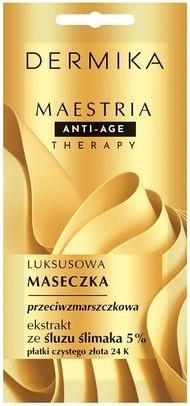 Dermika Maestria Anti-Age Therapy Luxury Anti-Wrinkle Mask With Snail Mucus Extract - 5 7g