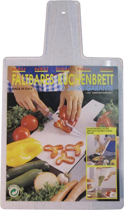 Actual product image CPC Foldable kitchen board with funnel function