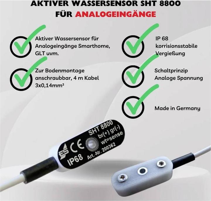 Actual product image Schabus Water Sensor SHT 8800 Active
