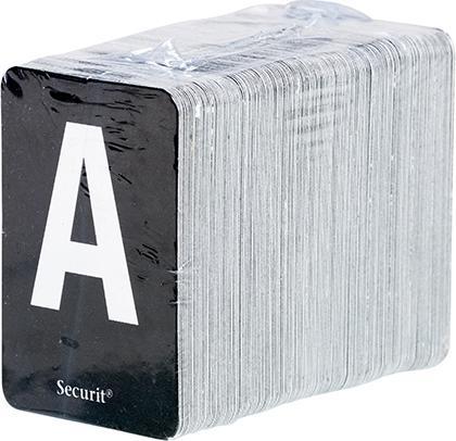 Produktbild Securit Buchstabenleiste schwarz (1.5 x 35.5 x 30 cm)