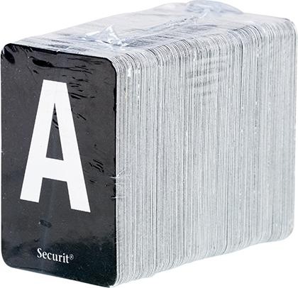 Produktbild Securit Buchstabenleiste schwarz (1.5 x 35.5 x 30 cm)