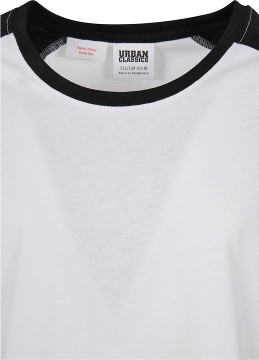 Immagine prodotto Urban Classics Bambine con maniche lunghe raglan a contrasto - 19573 (122, 128)