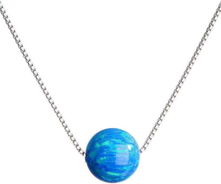 Produktbild Evolution Group Glittering necklace with synthetic opal 12044.3 (L) (Synthetischer Opal)