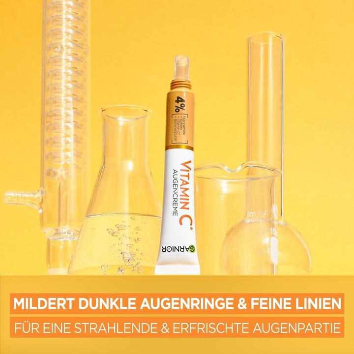Produktbild Garnier SkinActive Vitamin C (Augenpflege Crème, 15 ml, Tag + Nacht)