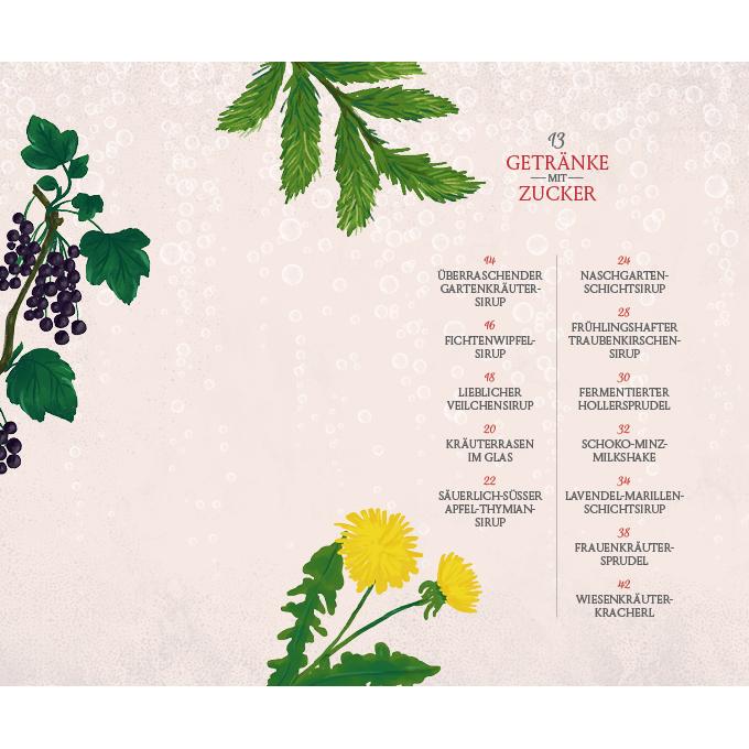 Thumbnail - Fräulein Grüns wilde Getränke aus der Natur, Ratgeber von Karina Nouman