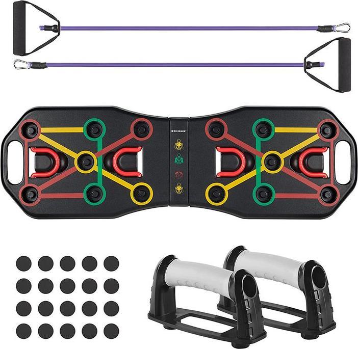 Songmics 9-in-1 Liegestützbrett