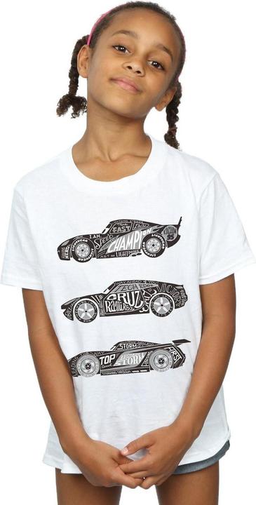 Produktbild Disney Cars Text Racers TShirt Mädchen (116)