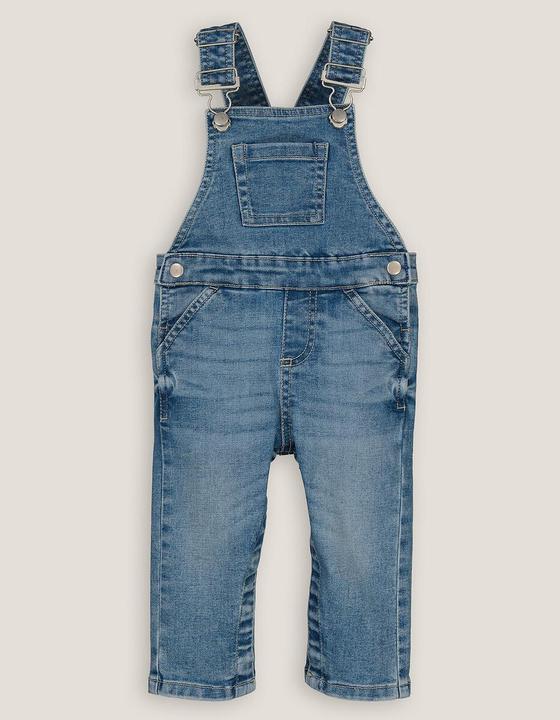 Actual product image La Redoute Collections Denim dungarees (74)