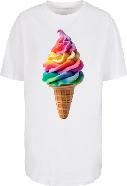 Actual product image Merchcode Ladies Pride Scoops Oversized Tee - 170401 (L)
