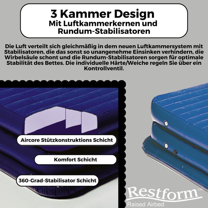 Produktbild Restform High Raised Airbed Single (99 x 188 cm)