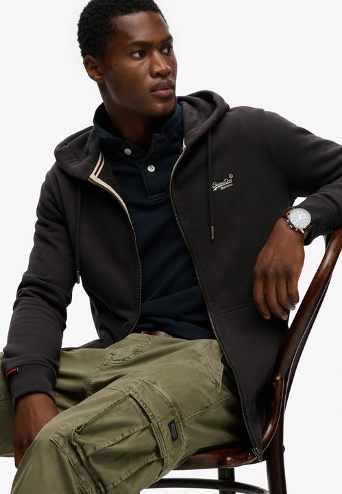 Produktbild Superdry Felpa con Cerniera Logo Essential (S)