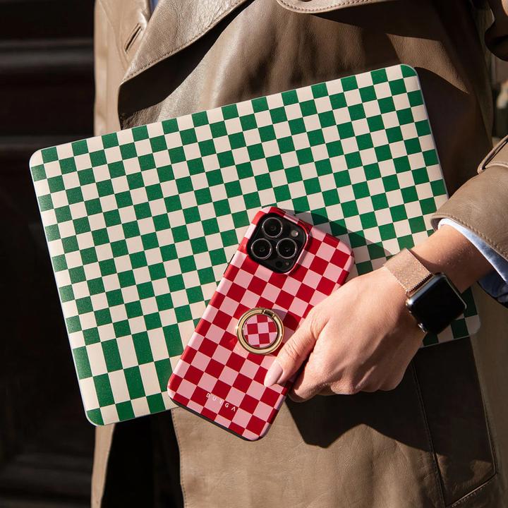 Actual product image Burga Hard Case Apple MacBook Air M2 A2681 - Ivy League (13.60", Apple)