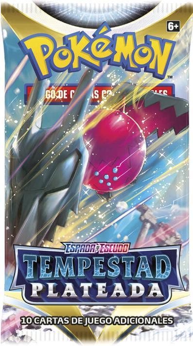 Produktbild Pokémon Spanish Pokemon Sword and Shield Silver Storm About collectible card games (Spanisch, Booster Pack)