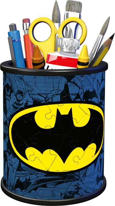 Produktbild Ravensburger 3D Puzzle 11275 - Utensilo Batman - 54 Teile - Stiftehalter für Batman Fans ab 6 (54 Teile)