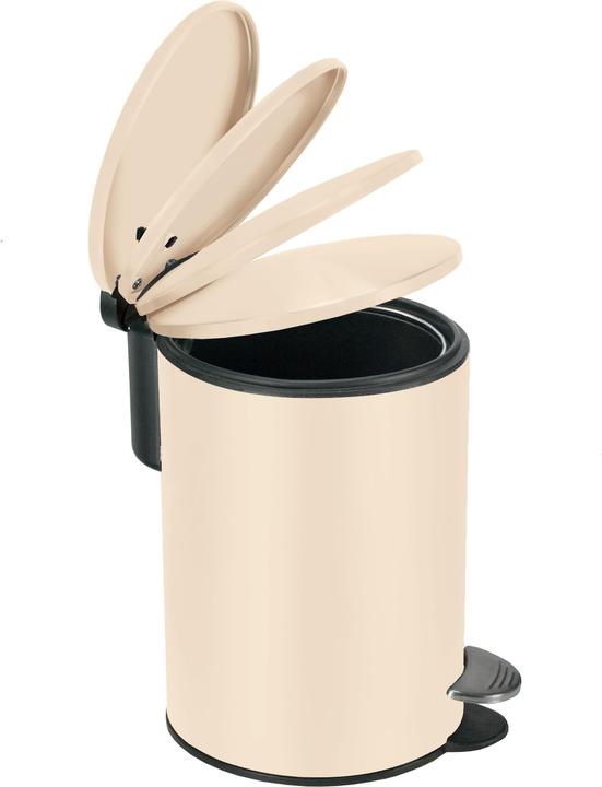 Produktbild Kleine Wolke Treteimer Silence 3 l, Beige (3 l)