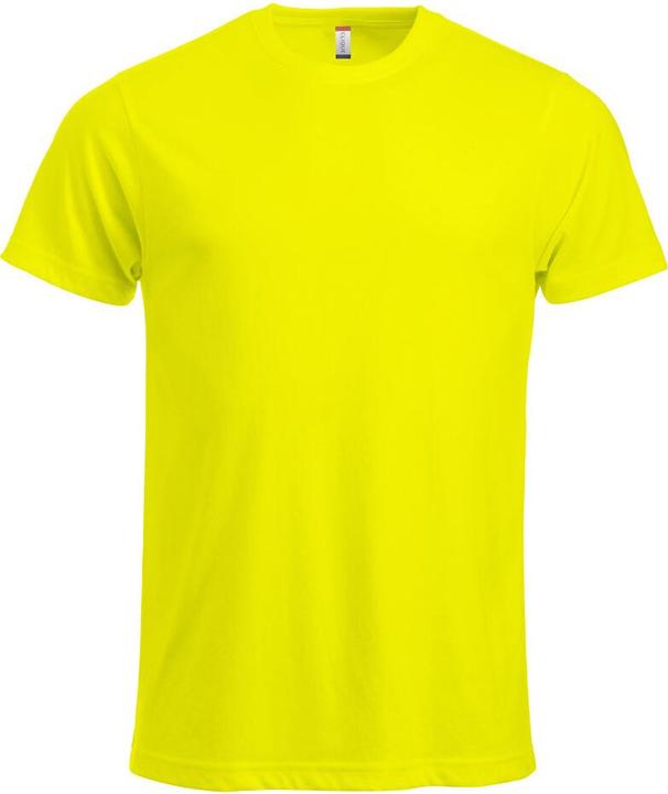 Image du produit T-shirt Clique Classic-T 029360, coton, jaune de sécurité, taille 2XL (XXL)