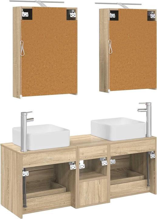 Produktbild vidaXL Badezimmermöbel-Set