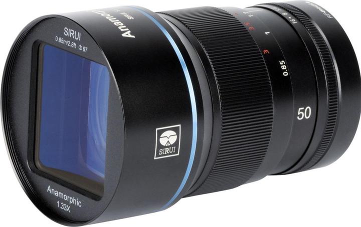 Productafbeelding Sirui 50mm 1:1.8 Anamorf 1,33x S35 L-Mount (nieuw) (L-Mount, Volledig formaat)