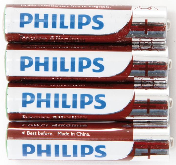 Produktbild Philips Batterie AAA Power Alkaline (4 Stk., AAA)