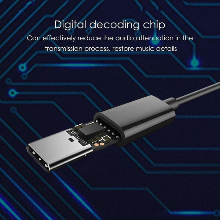 Actual product image Techonic Other Xiaomi XIAOMI original wire earphone Typ C with microphone HSEJ04WM black blister