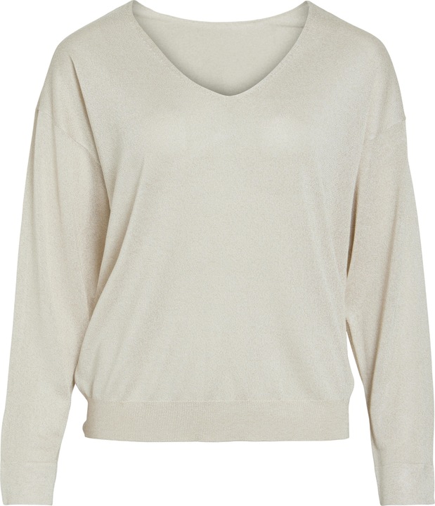 Vila VINOVY V-Ausschnitt Strickpullover