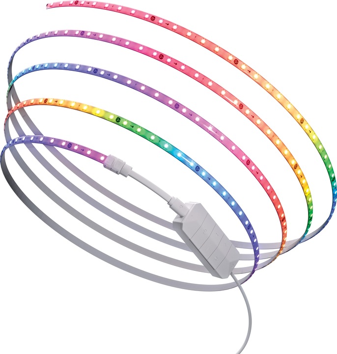 Nanoleaf Essentials Matter Multicolour Lightstrip 5 metres (RGBIC, 500 cm, Indoor)