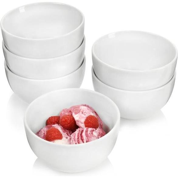 Sänger Geschirr Dessertschalen Sunfort, Schüssel + Schale, Weiss