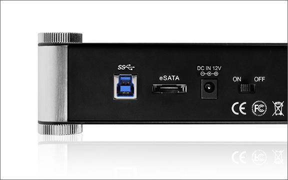 Produktbild Icy Box IB-550StU3S (3.5", 5.25")