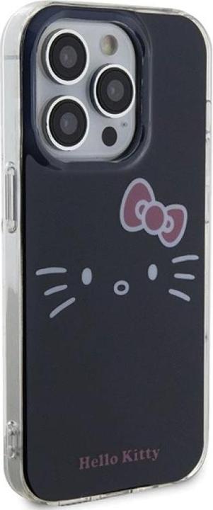 Produktbild Hello Kitty HKHCP15XHKHLK iPhone 15 Pro Max 6.7" czarny/black hardcase IML Kitty Face (Apple iPhone 15 Pro Max)