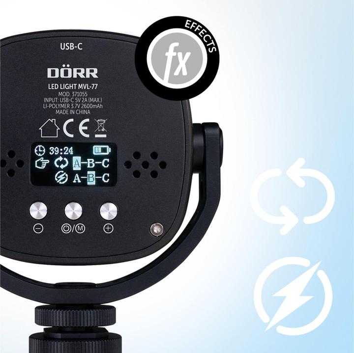 Produktbild Dörr MVL-77 LED Videolicht (Videoleuchte)