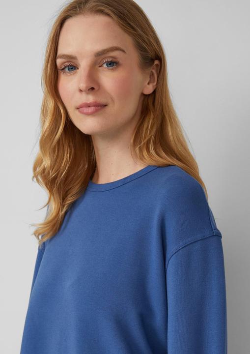 Produktbild s.Oliver Sweatshirt Sweatshirt im Relaxed Fit mit Rollsaum (44)