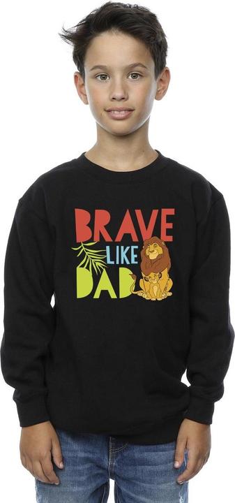 Immagine prodotto Disney The Lion King Brave Like Dad Felpa Ragazzi (128)