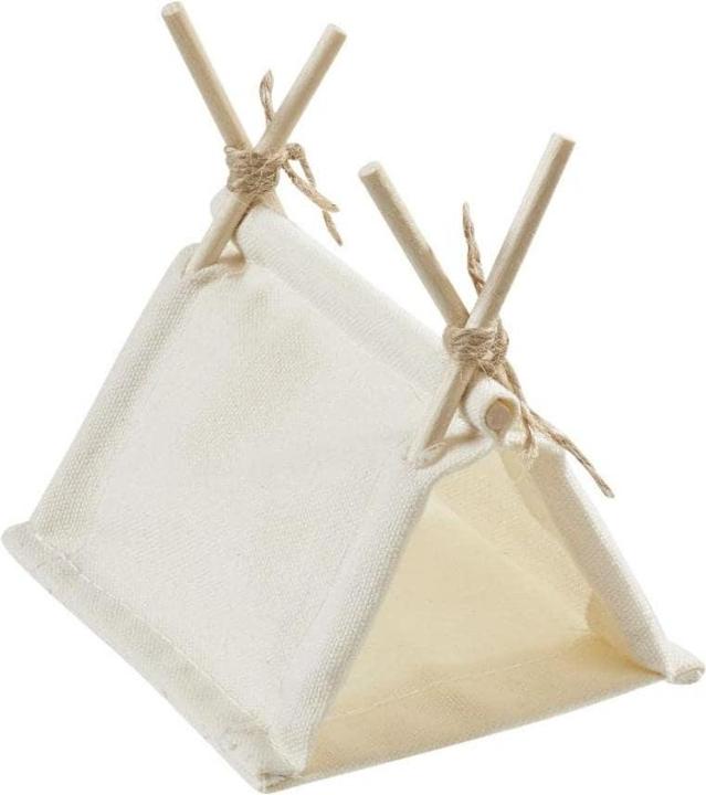 Image du produit Hobby Fun HobbyFun Mini-Figur Zelt, Beige, Detailfarbe: Beige, Material