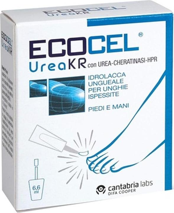 Produktbild Ecocel Urea Kr Thick Nail Hydrolacquer 6.6ml (Farblack)