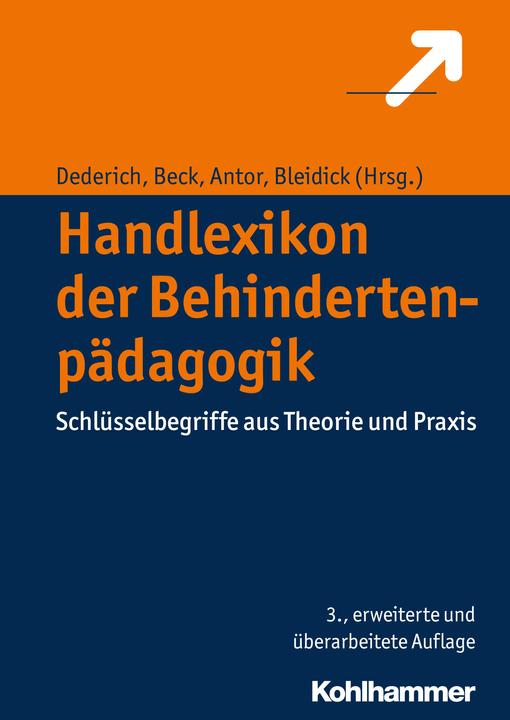 Produktbild Handlexikon der Behindertenpädagogik (Deutsch, Georg Antor, Iris Beck, Markus Dederich, Ulrich Bleidick, 2016)