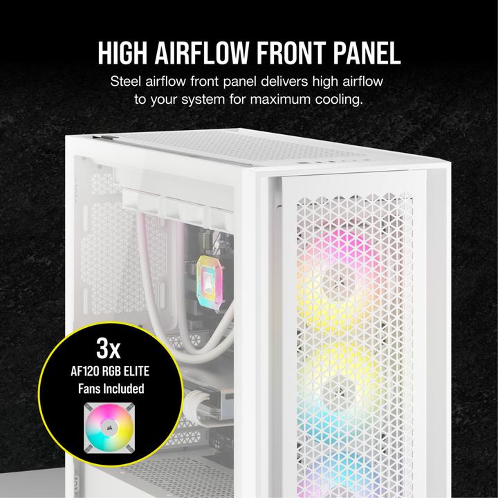 Actual product image Corsair iCUE 5000D RGB Airflow (ATX, mATX, Mini-ITX)