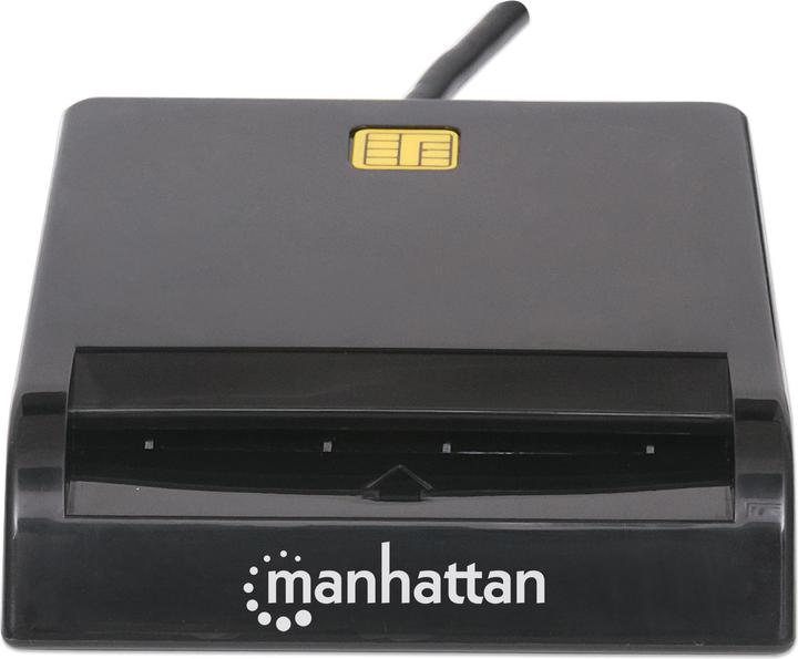 Produktbild Manhattan USB-A-Stecker, Chipkartenleser, extern (USB 2.0)