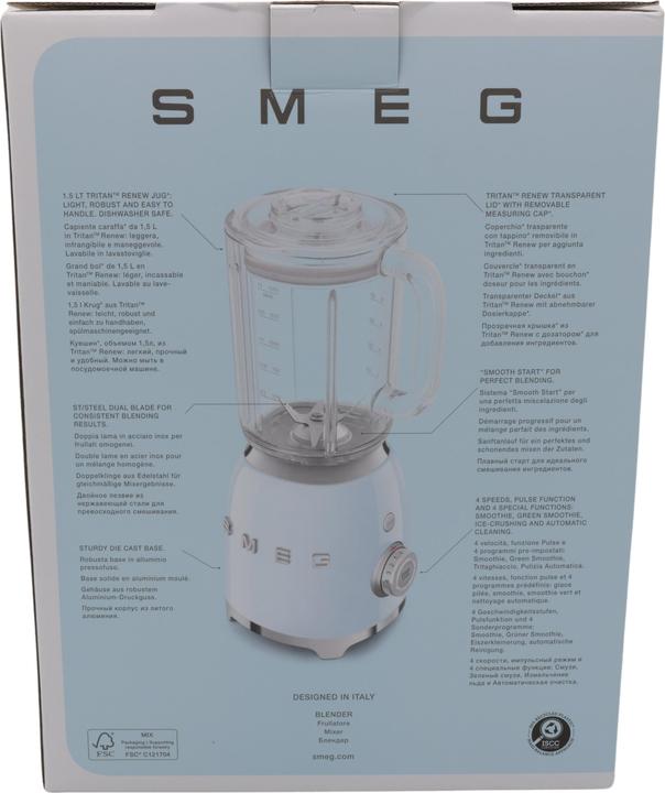 Immagine prodotto Smeg BLF03BLEU (800 W)