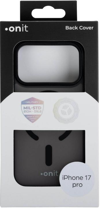 Produktbild Onit Back Cover Armorix iPhone 17 Pro Schwarz matt (Apple iPhone 17 Pro)