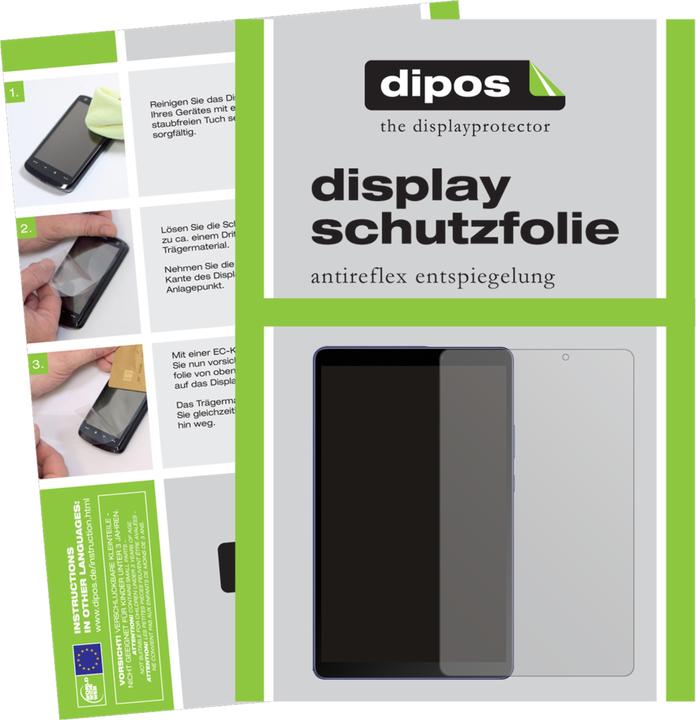 Produktbild Dipos Displayschutzfolie Antireflex (2 Stück, X7)